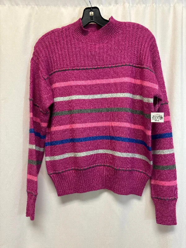 Women's Crew Neck SweatersSweater By St Johns Bay In Purple, Size: L