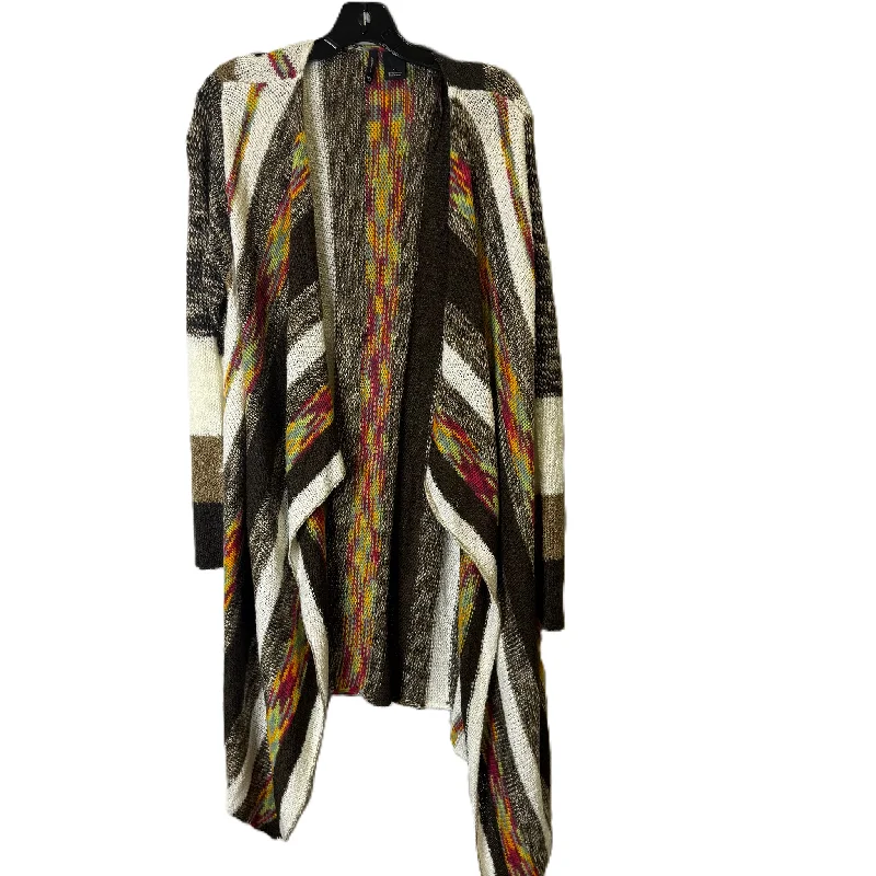 Women's Bulgarian Wool SweatersSweater Cardigan By New Directions In Multi-colored, Size: Xl