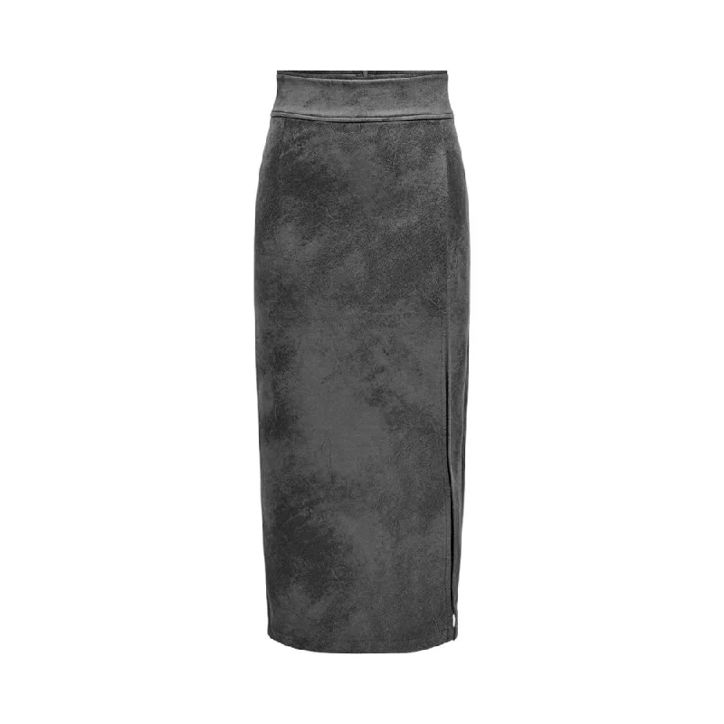 Women's Ankle-Length PantsOnly  Synthetic Leather Women's Skirt