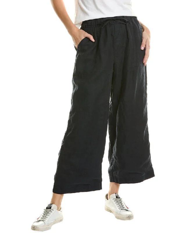 Women's Jodhpurs with Notched CollarSplendid Stella Linen Crop Pant