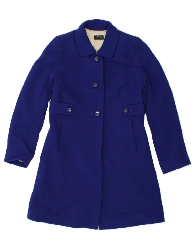 Women's Winter CoatsJ. CREW Womens Overcoat UK 12 Medium Blue