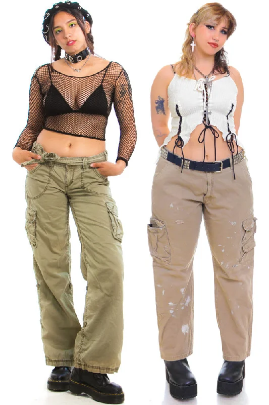 Women's Jodhpurs with Tapered LegClassic Vintage Cargo Pants