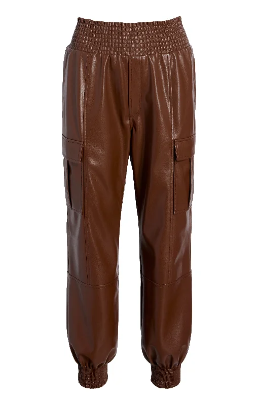 Women's Trouser PantsLite Vegan Leather Jenning Pants