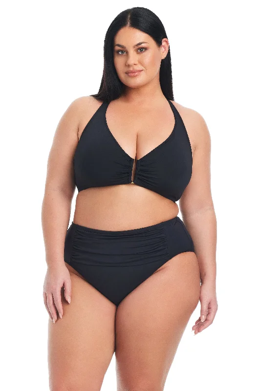 Kore High Waist Tummy-Tuck Control Plus Bikini Bottom