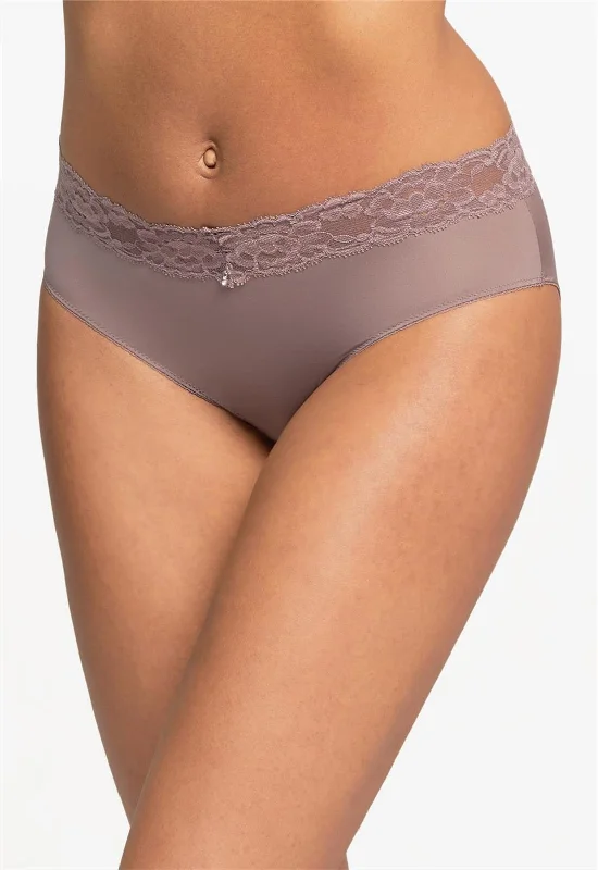 lace-trimmed sleep shortsAlmond Spice Brief