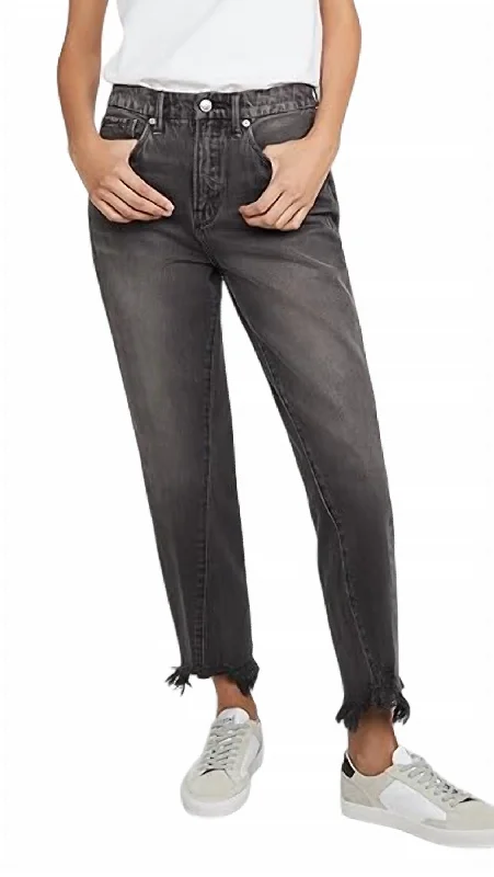 Women's Jodhpurs with Square NeckWomen's Good Vintage Jeans In Black