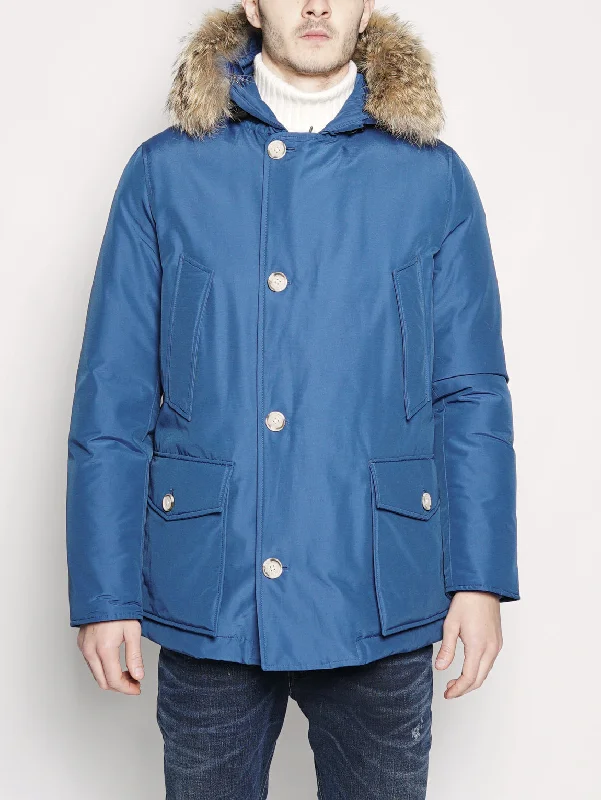 Women's Denim CoatsParka Arctic Anorak Blu