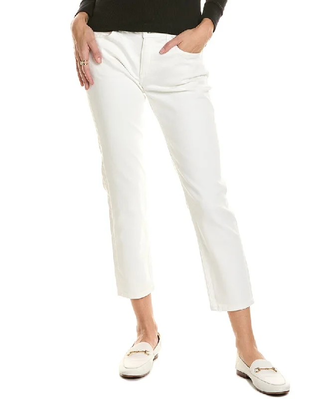 Women's Jodhpurs with Narrow Collarrag & bone Dre Low-Rise White Slim Boyfriend Jean