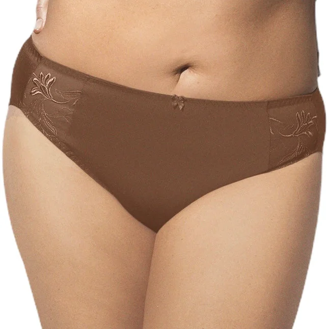 plus-size underwire balconette brasKristie Brief Panty Cocoa