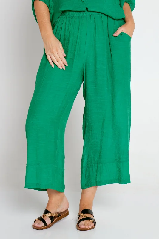 Women's Wide-Leg PantsBonnie Pants - Green