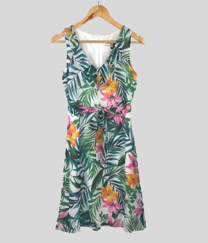 Women's Lapel Collar DressesBillie & Blossom Tropical Dress 4 6