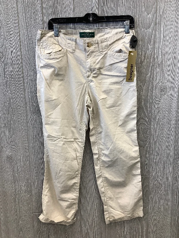 Women's Jodhpurs with Collarless DesignPants Designer By Lauren Jeans Co  Size: 8